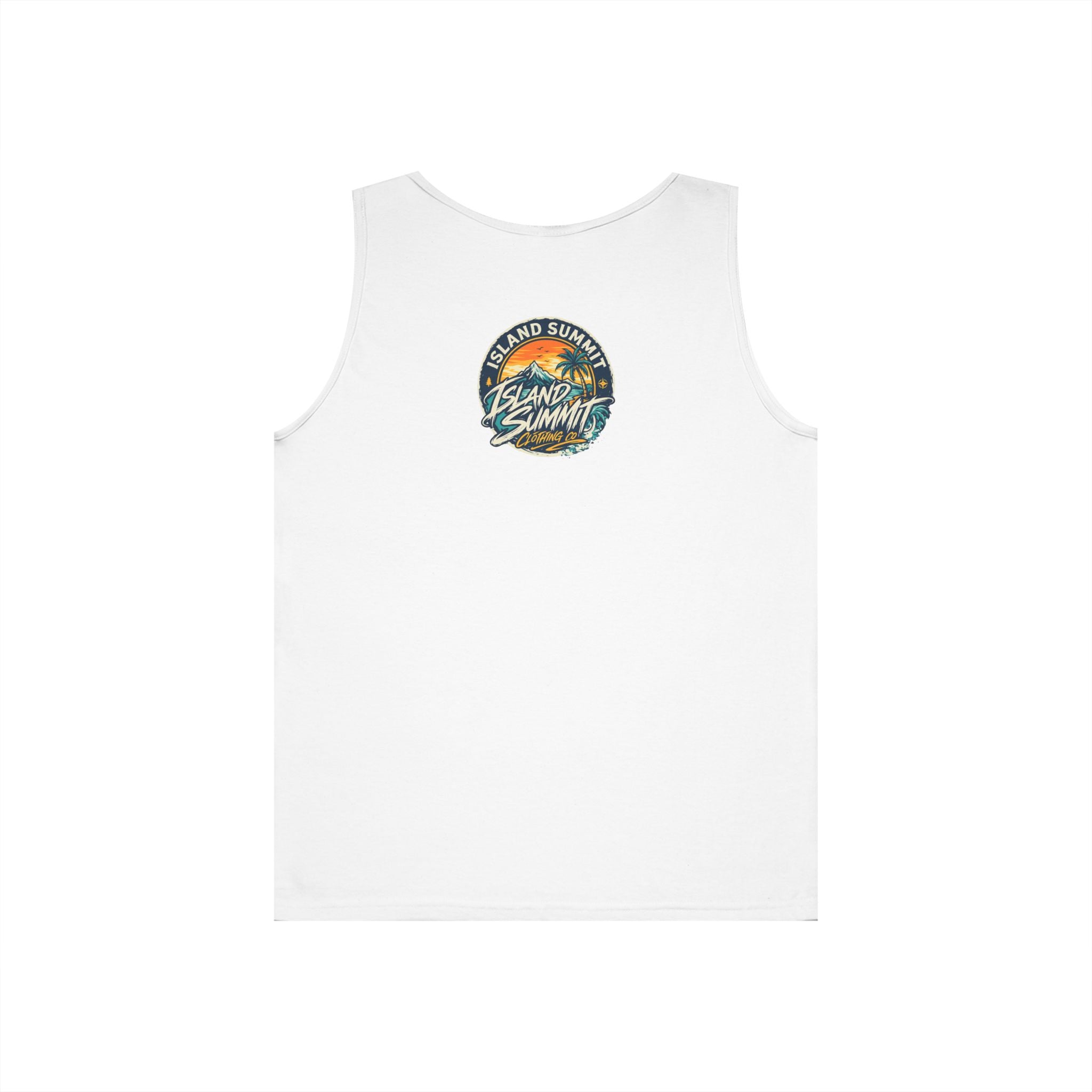 Island Summit Sunset Palm Tank Top