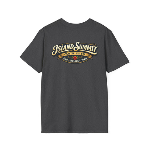Island Summit Clothing Co. Logo T-Shirt | Vintage Surf Outdoor Tee