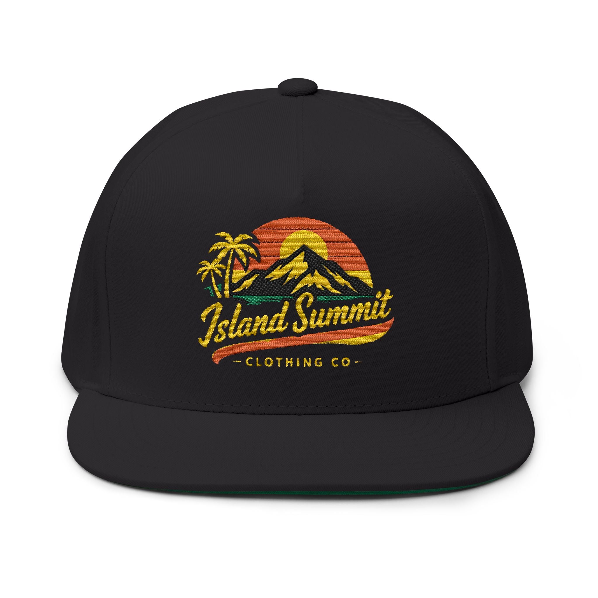 Island Summit Clothing Co. Flat Bill Cap (Embroidery)