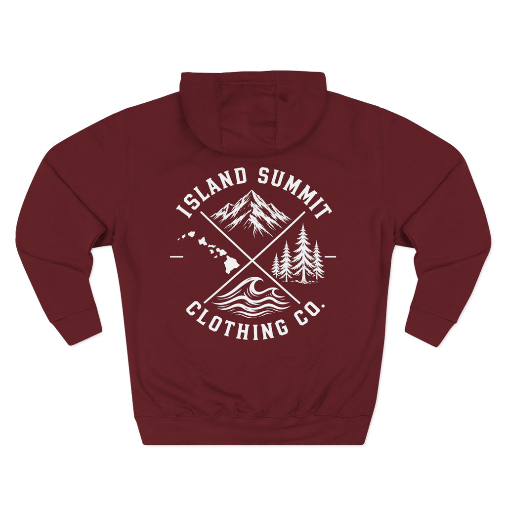 Island Summit Ocean to Mountains Fleece Hoodie