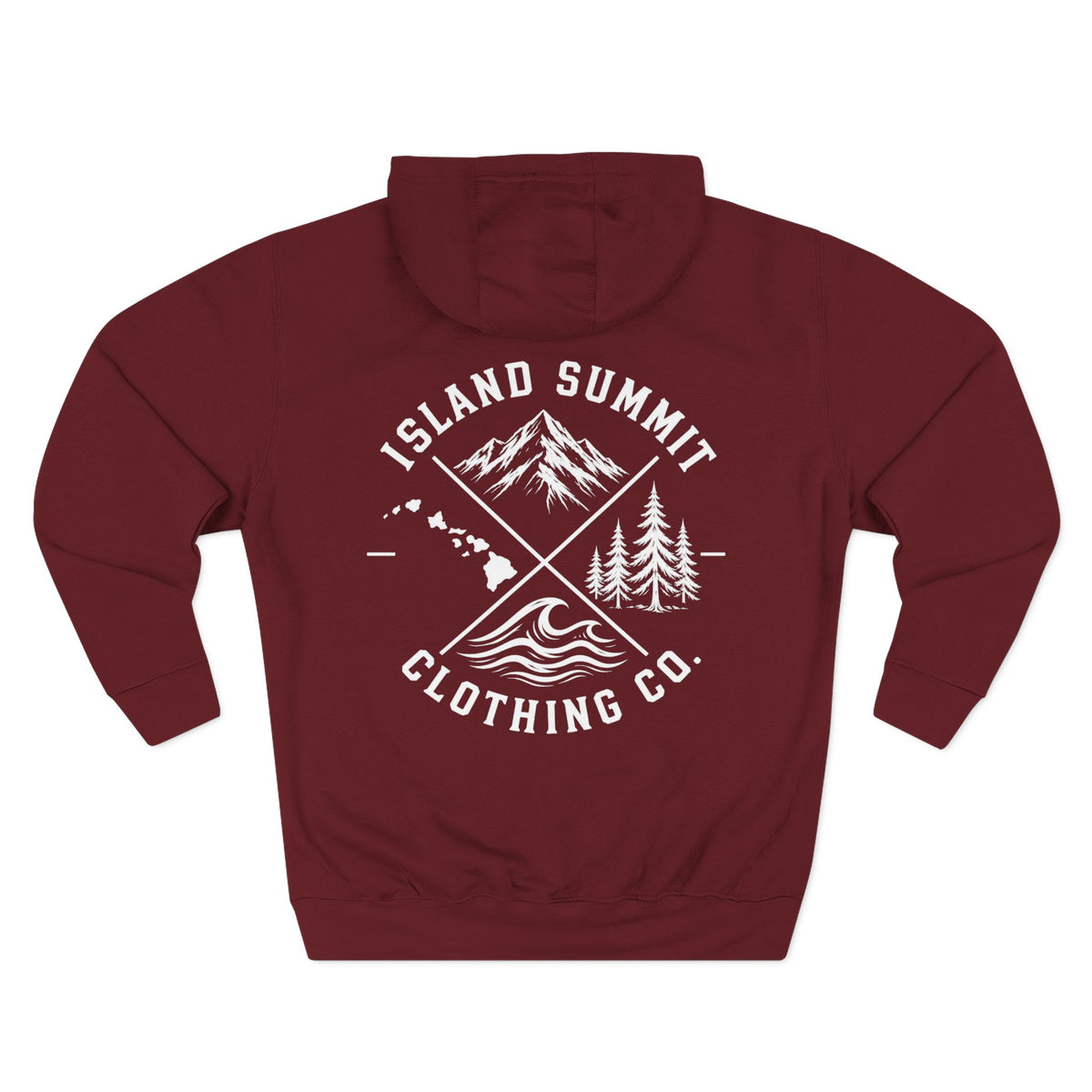 Island Summit Ocean to Mountains Fleece Hoodie