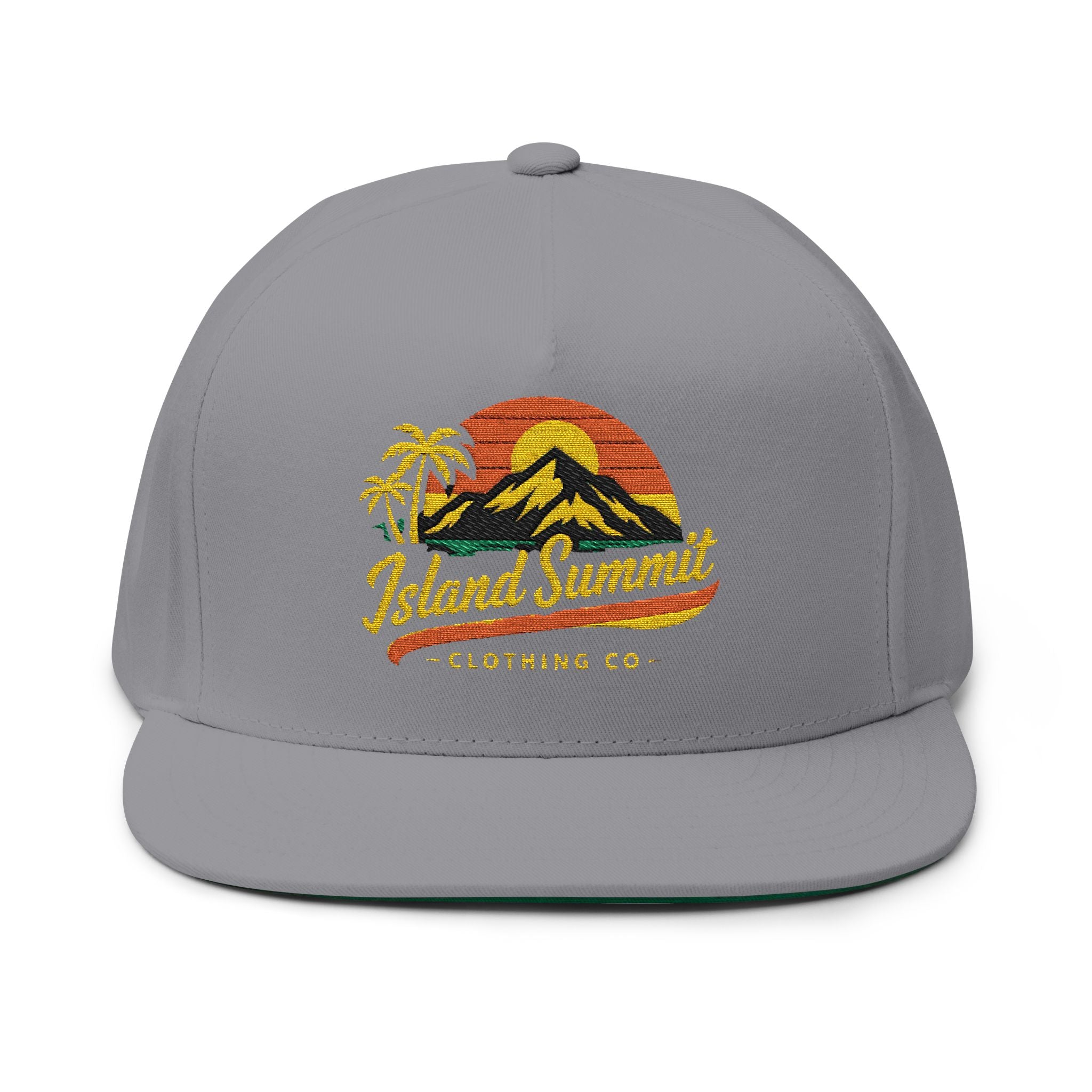 Island Summit Clothing Co. Flat Bill Cap (Embroidery)