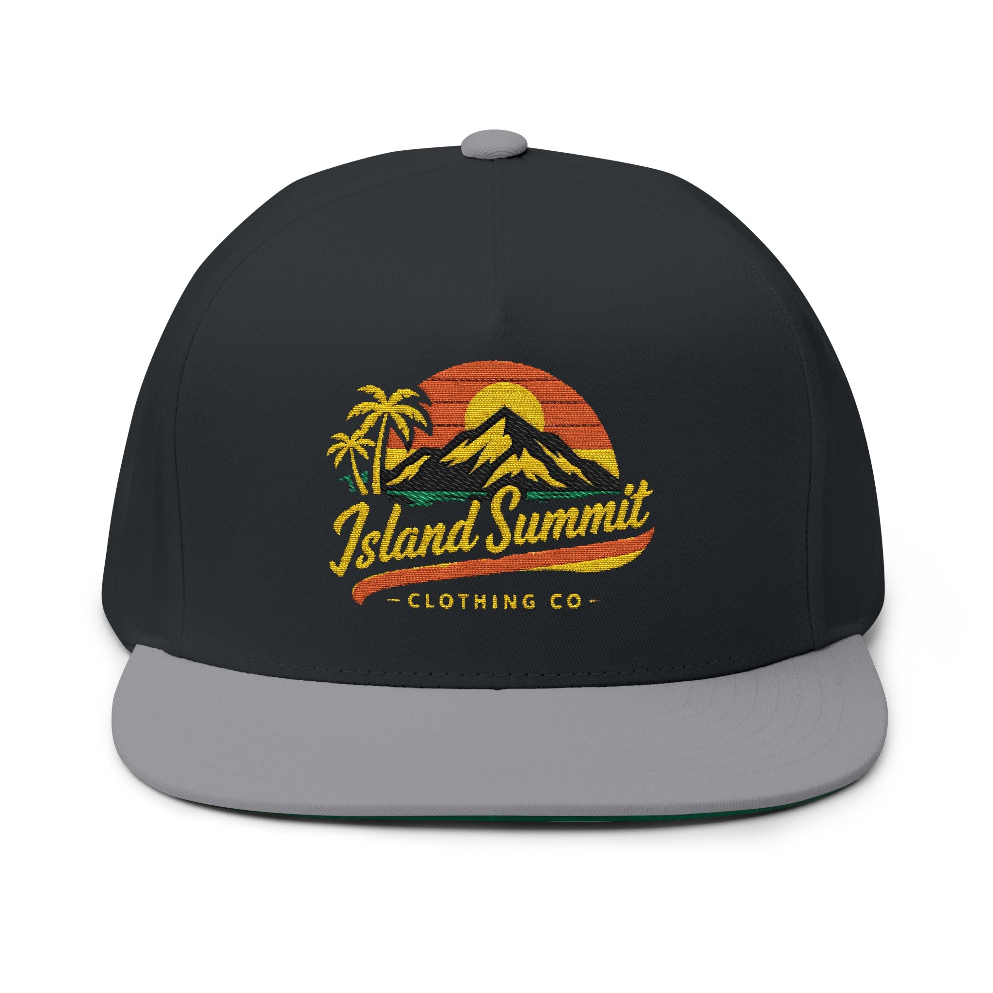 Island Summit Clothing Co. Flat Bill Cap (Embroidery)