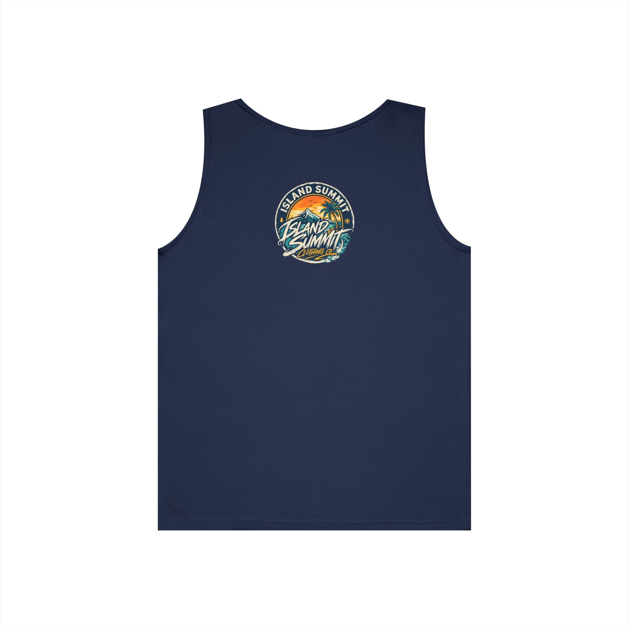 Island Summit Sunset Palm Tank Top