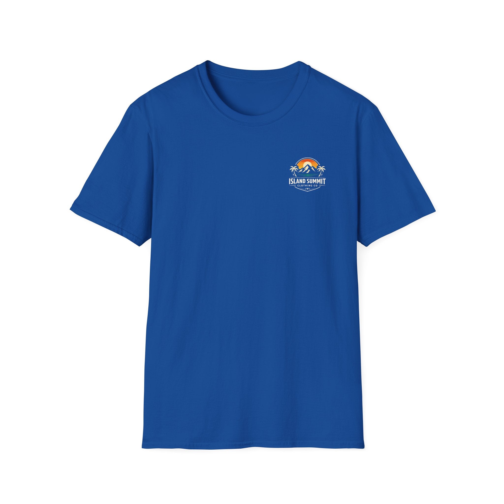 Island Summit sunset mountain palm Tee