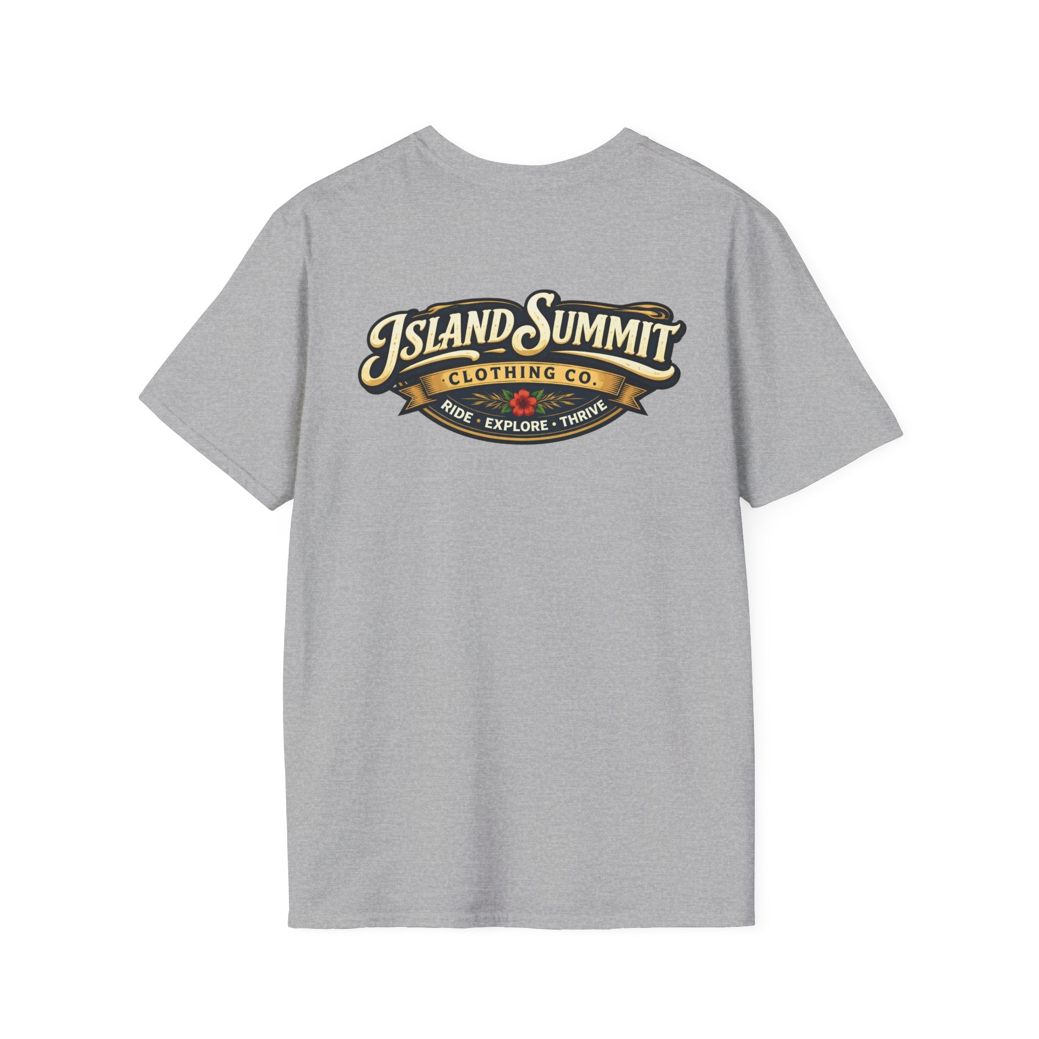 Island Summit Clothing Co. Logo T-Shirt | Vintage Surf Outdoor Tee