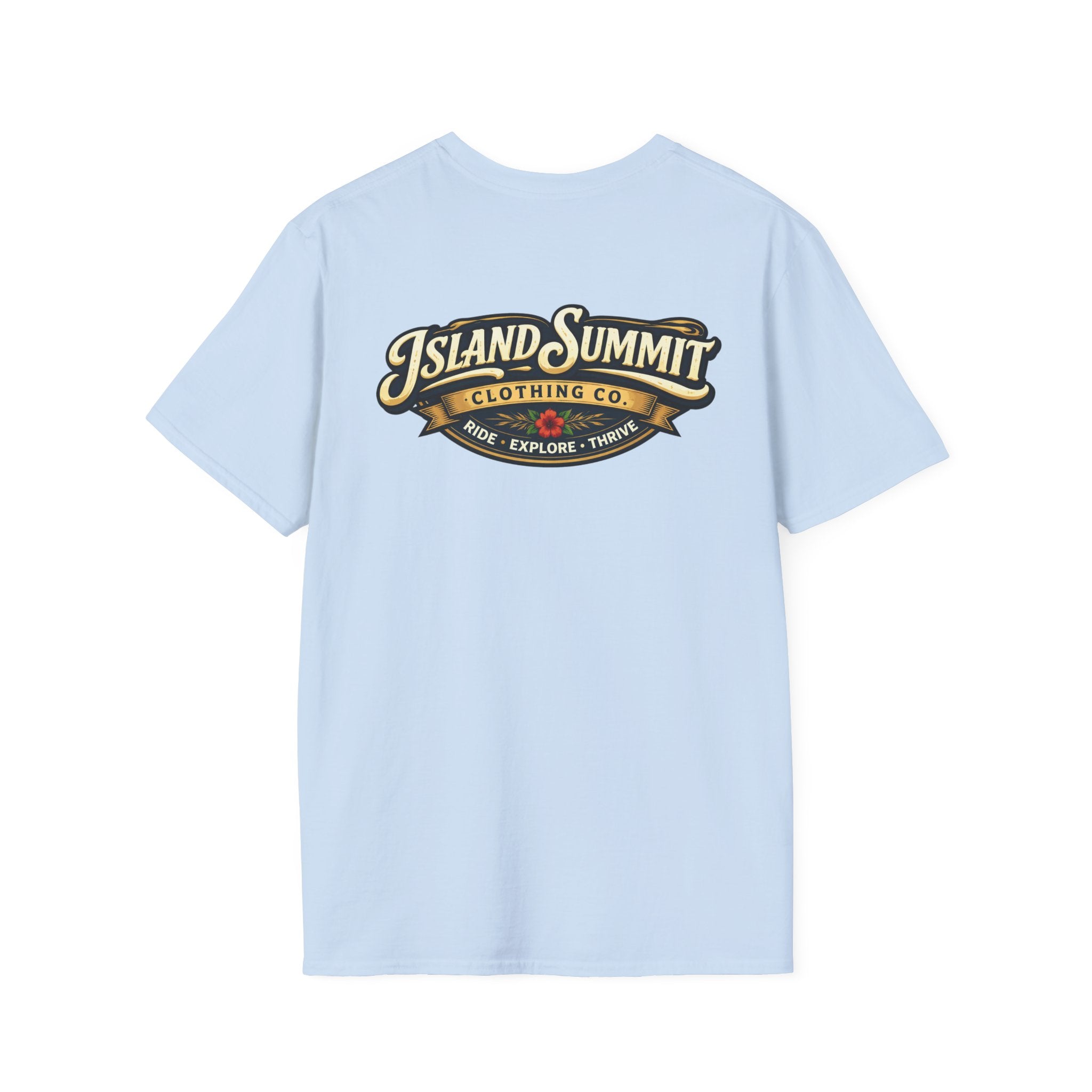 Island Summit Clothing Co. Logo T-Shirt | Vintage Surf Outdoor Tee