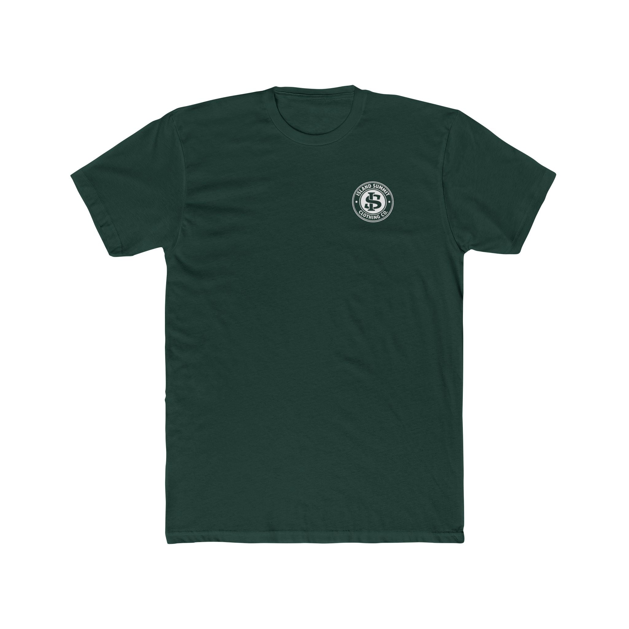 Island Summit Clothing Co. Logo Tee | Chest & Back Logo Shirt