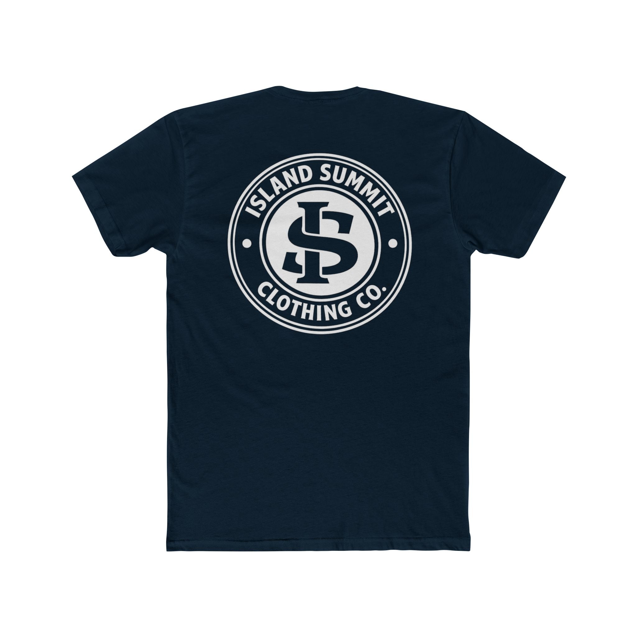 Island Summit Clothing Co. Logo Tee | Chest & Back Logo Shirt