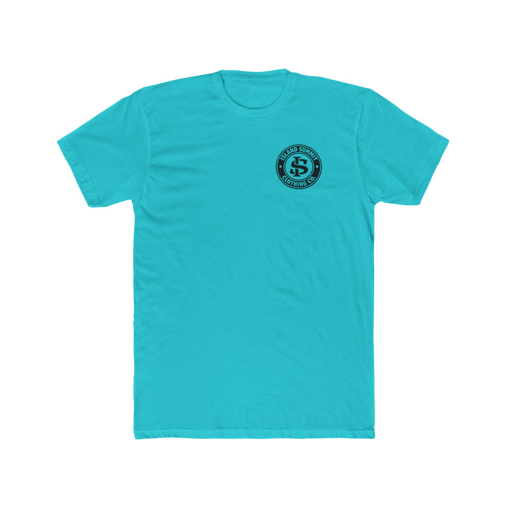 Island Summit Leave Tracks, Make Waves Dirt Bike Surf Tee