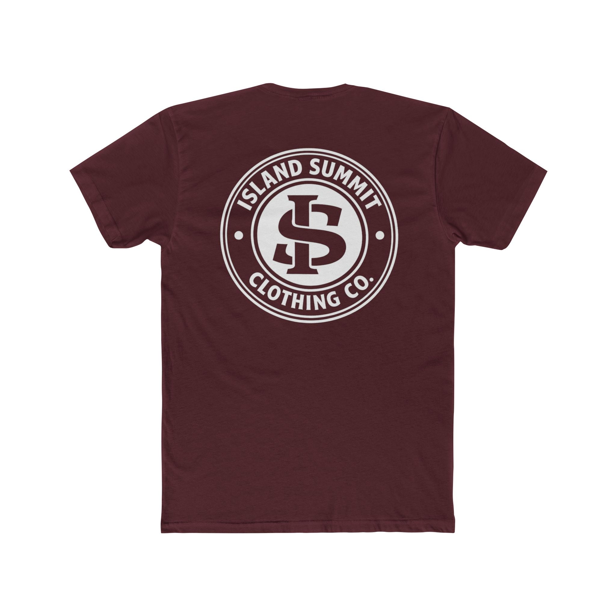 Island Summit Clothing Co. Logo Tee | Chest & Back Logo Shirt