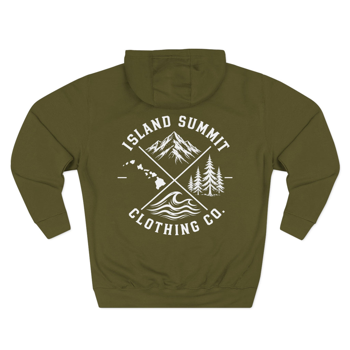 Island Summit Ocean to Mountains Fleece Hoodie