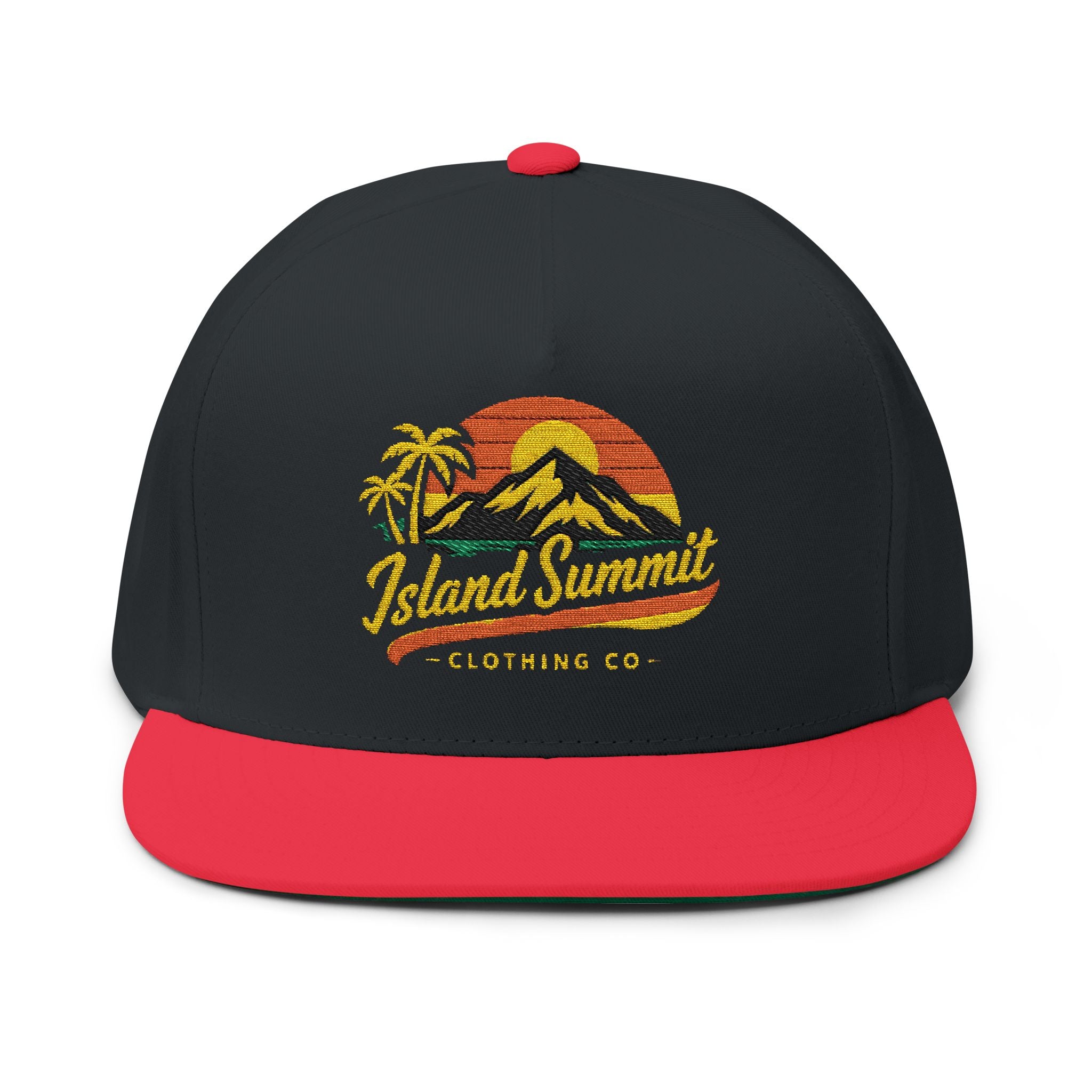 Island Summit Clothing Co. Flat Bill Cap (Embroidery)