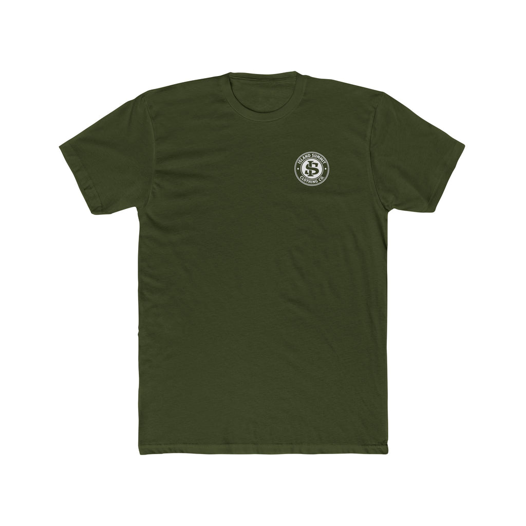 Island Summit Clothing Co. Logo Tee | Chest & Back Logo Shirt