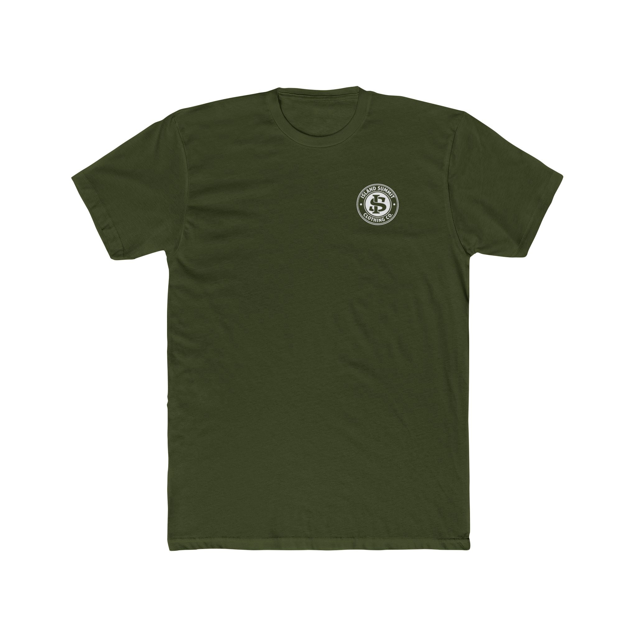 Island Summit Clothing Co. Logo Tee | Chest & Back Logo Shirt