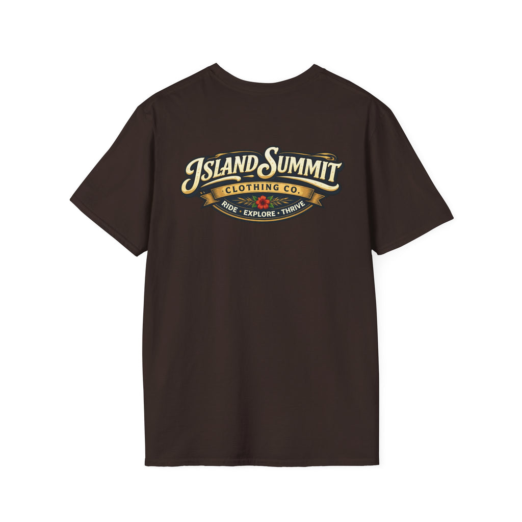 Island Summit Clothing Co. Logo T-Shirt | Vintage Surf Outdoor Tee