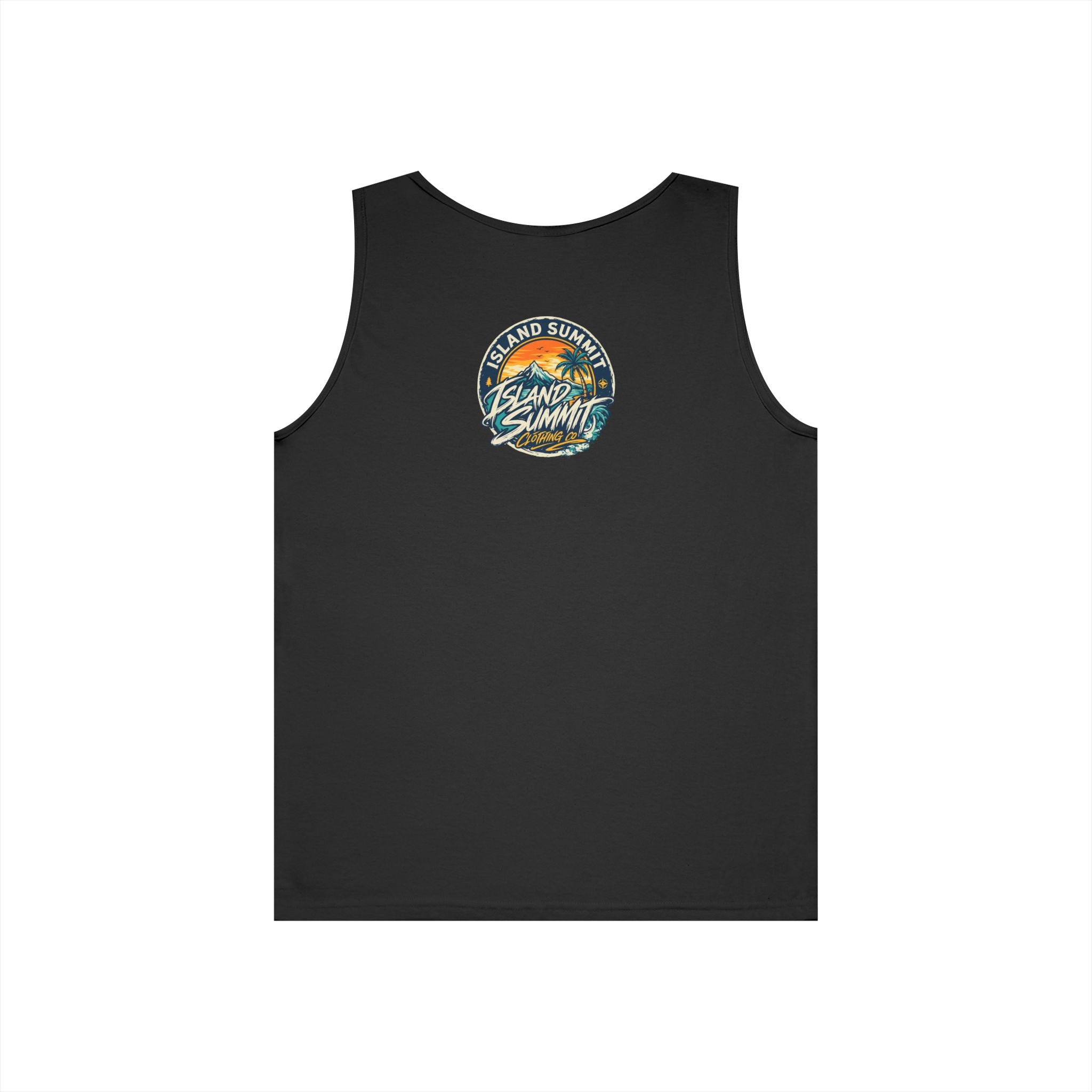 Island Summit Sunset Palm Tank Top