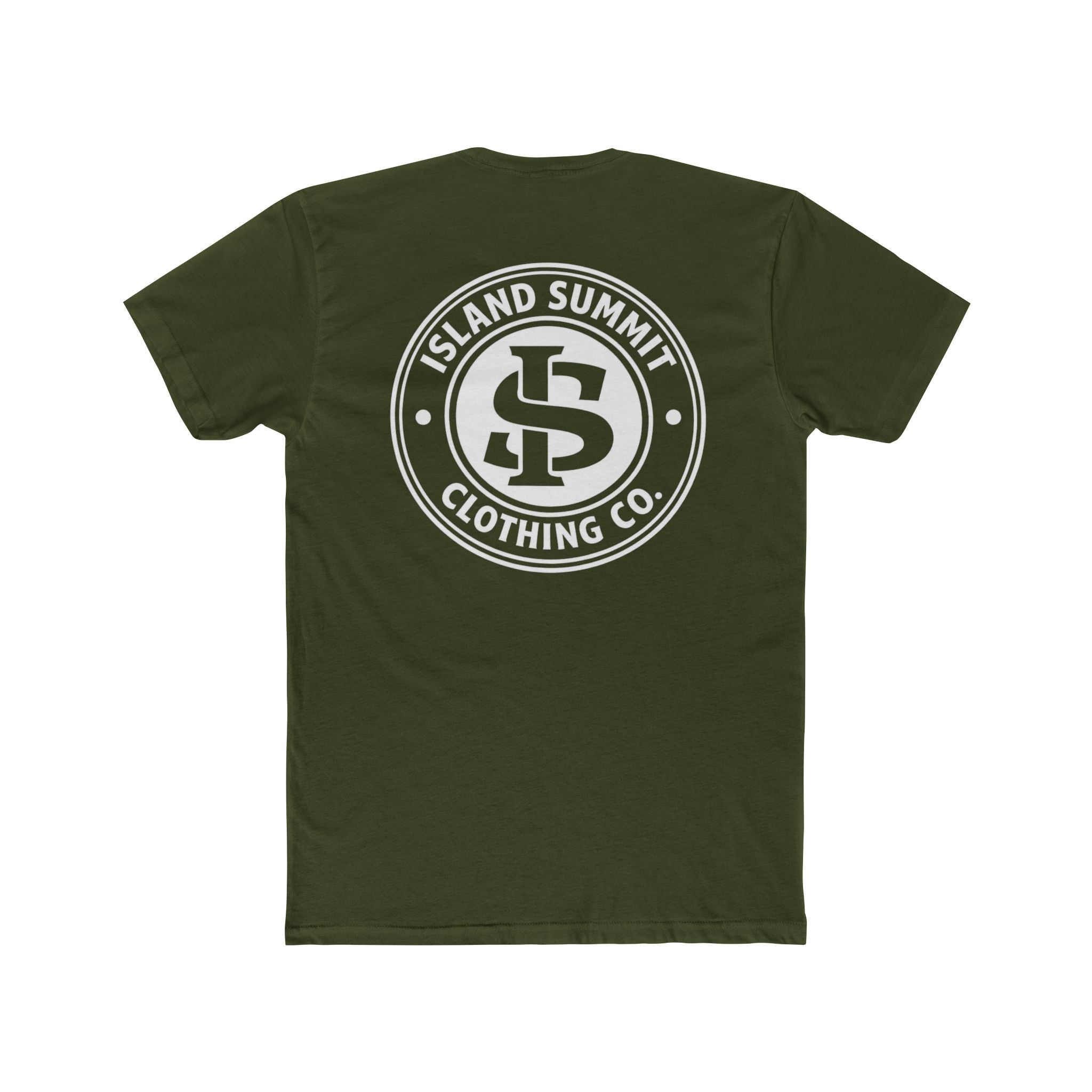 Island Summit Clothing Co. Logo Tee | Chest & Back Logo Shirt