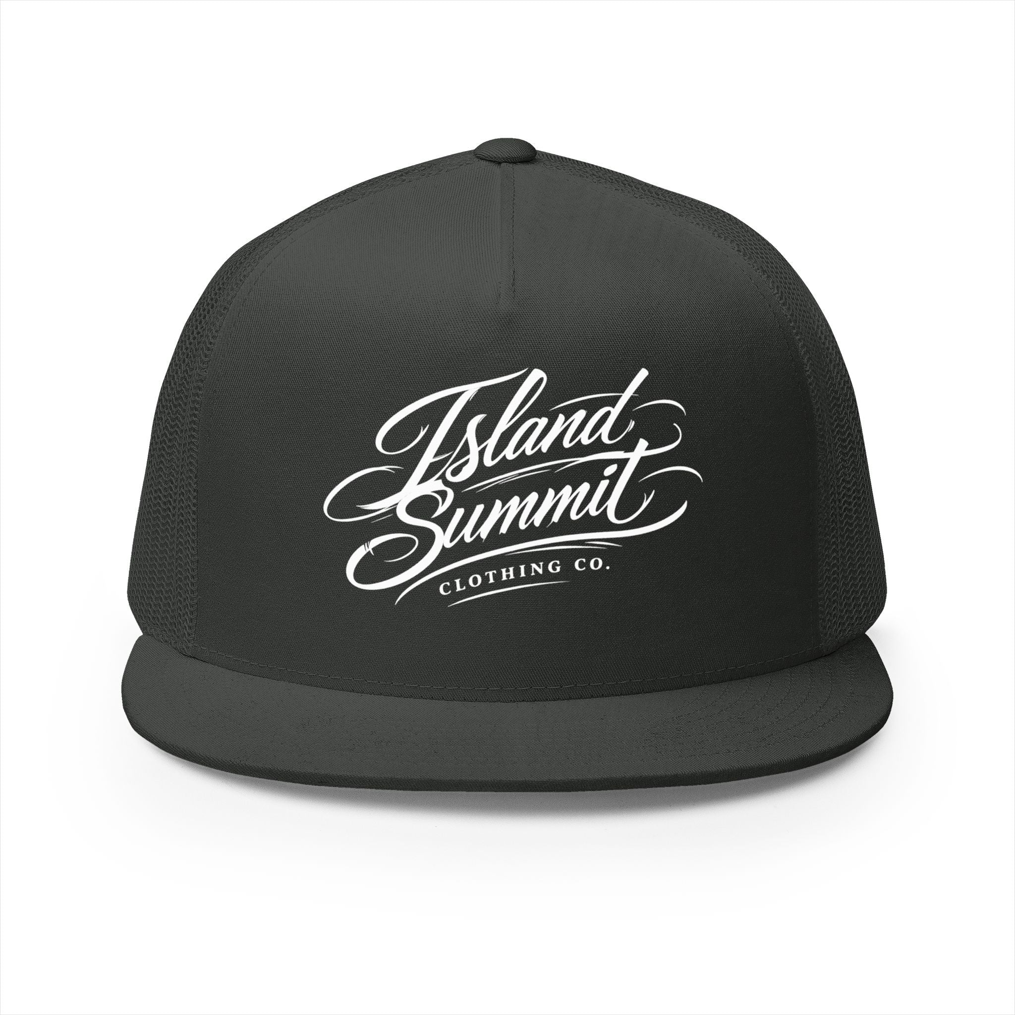 Island Summit script logo Trucker Hat