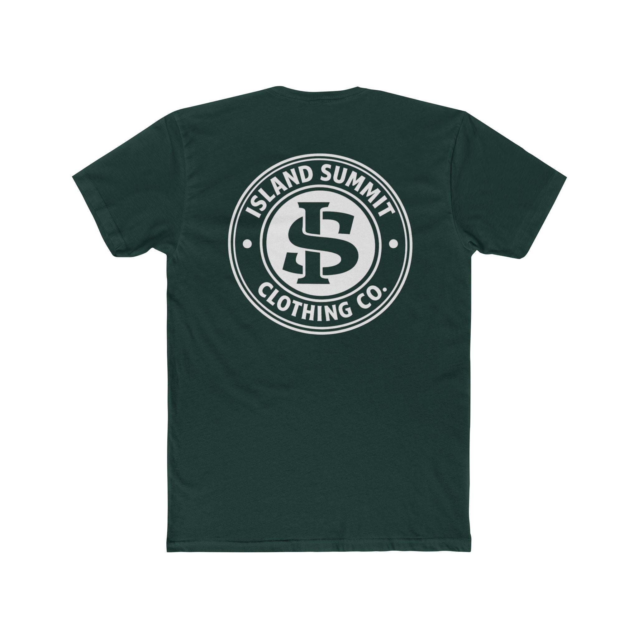 Island Summit Clothing Co. Logo Tee | Chest & Back Logo Shirt