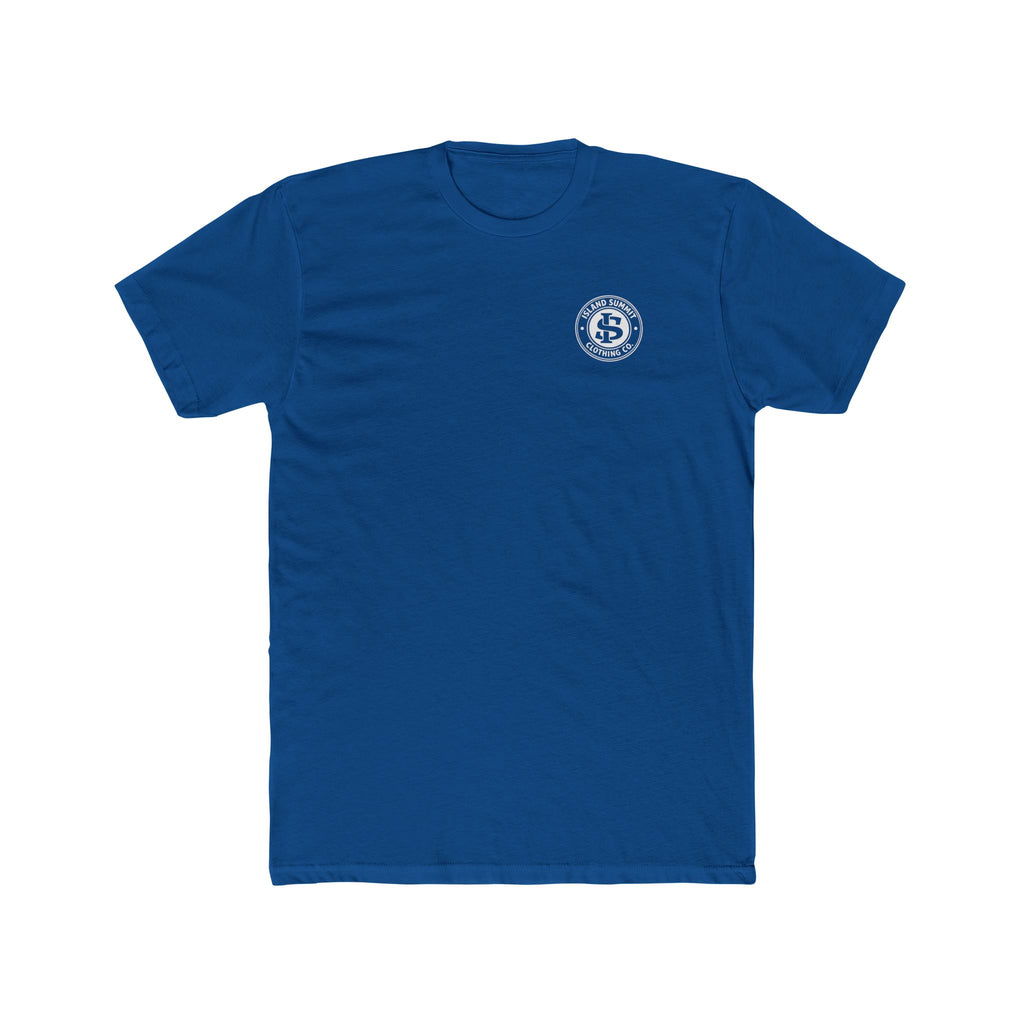 Island Summit script logo Tee