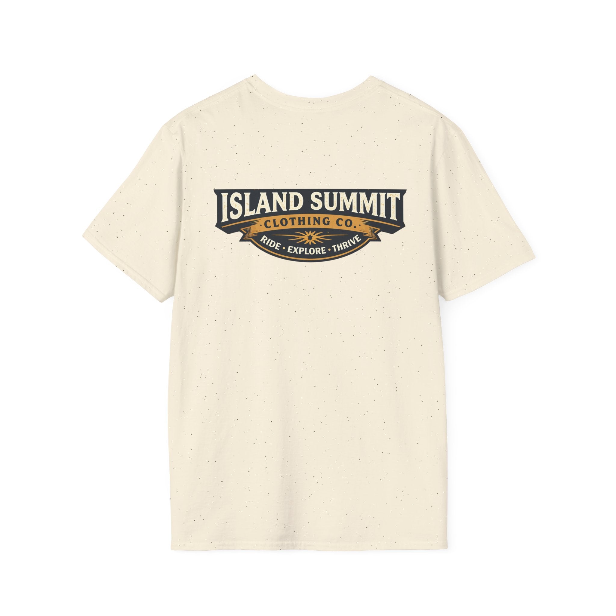 Island Summit logo T-Shirt | Vintage outdoor badge, Explore Travel Tee