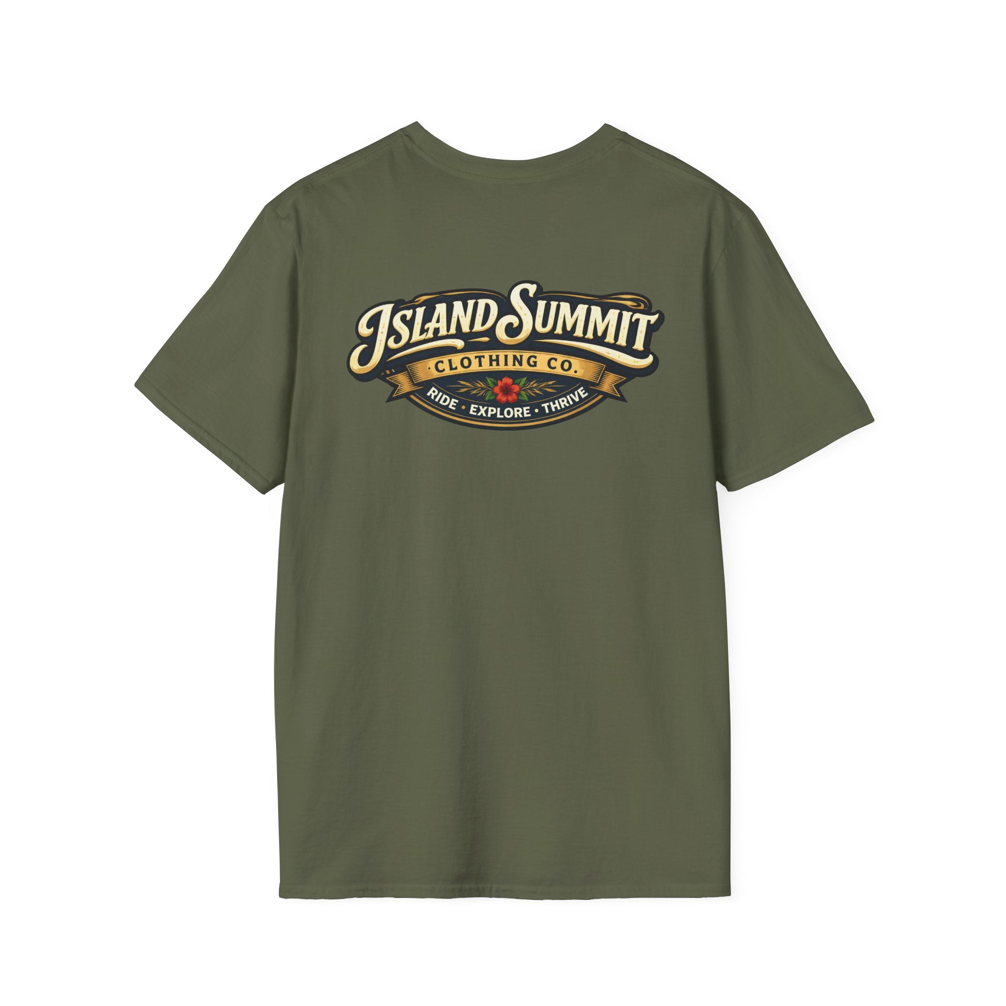 Island Summit Clothing Co. Logo T-Shirt | Vintage Surf Outdoor Tee