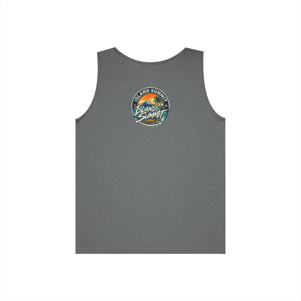 Island Summit Sunset Palm Tank Top
