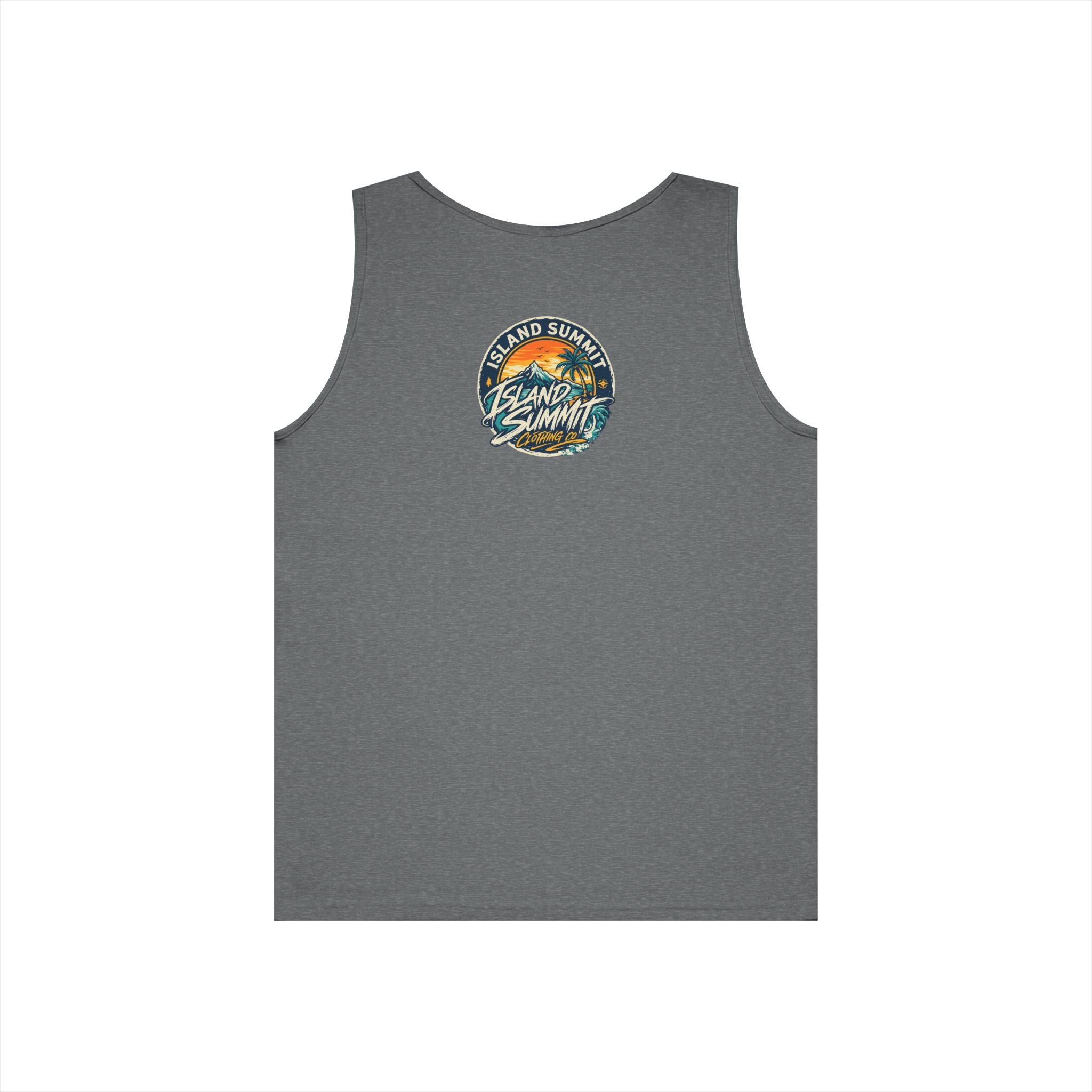 Island Summit Sunset Palm Tank Top