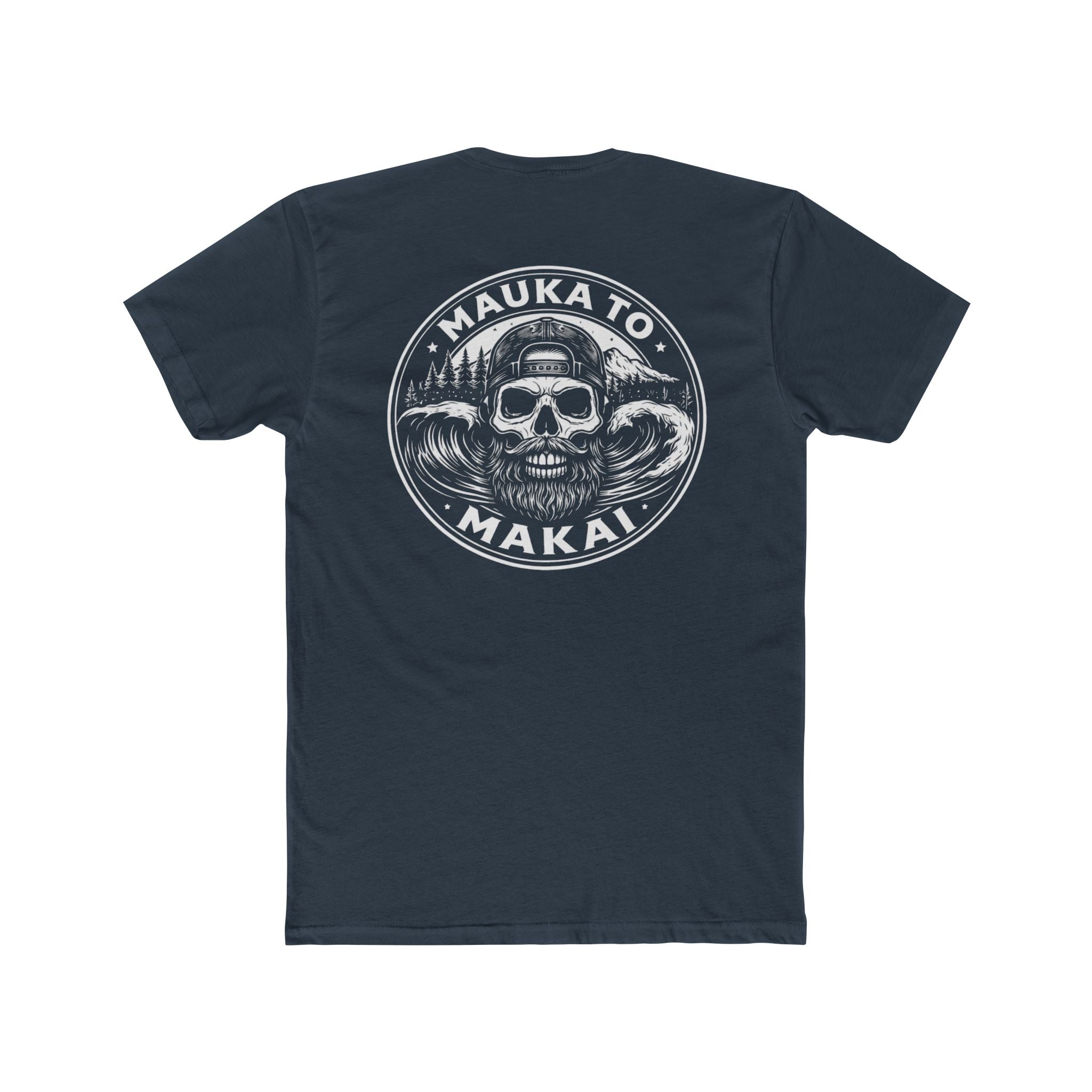Island Summit “Mauka to Makai” Skull Wave Tee