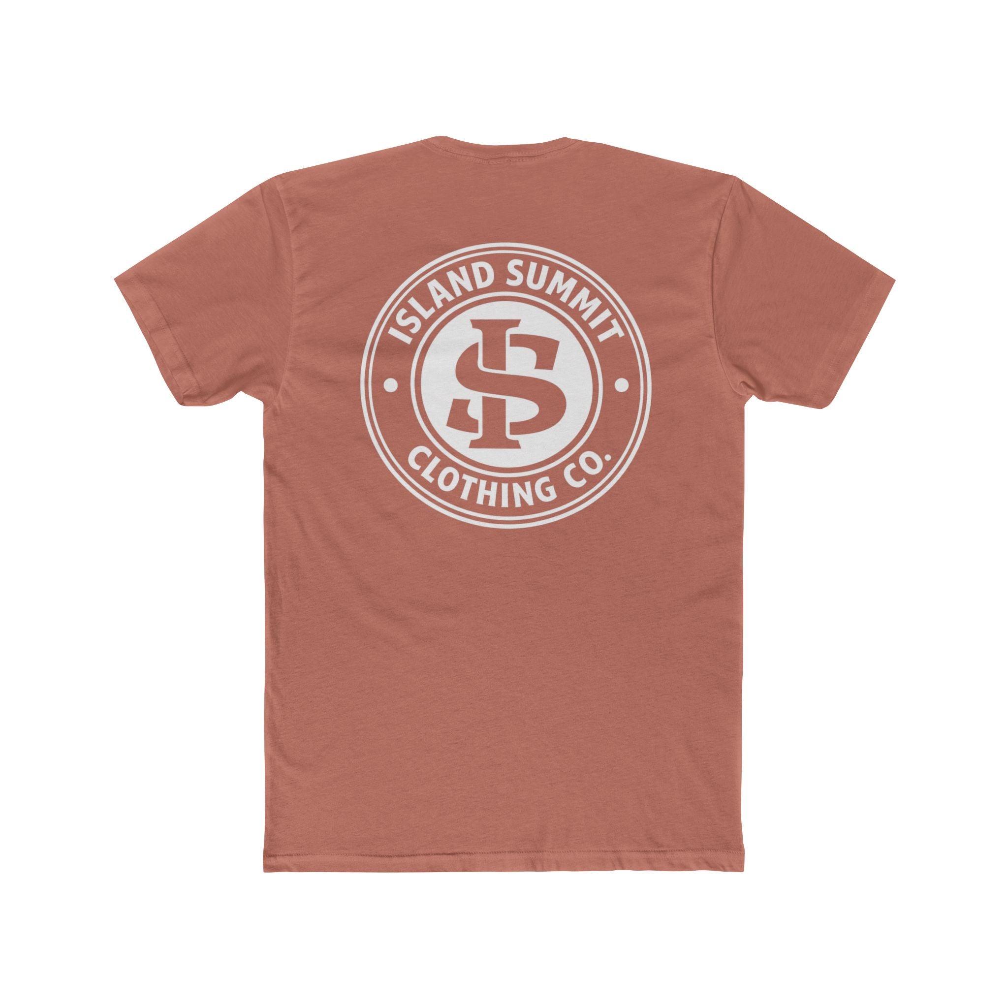 Island Summit Clothing Co. Logo Tee | Chest & Back Logo Shirt