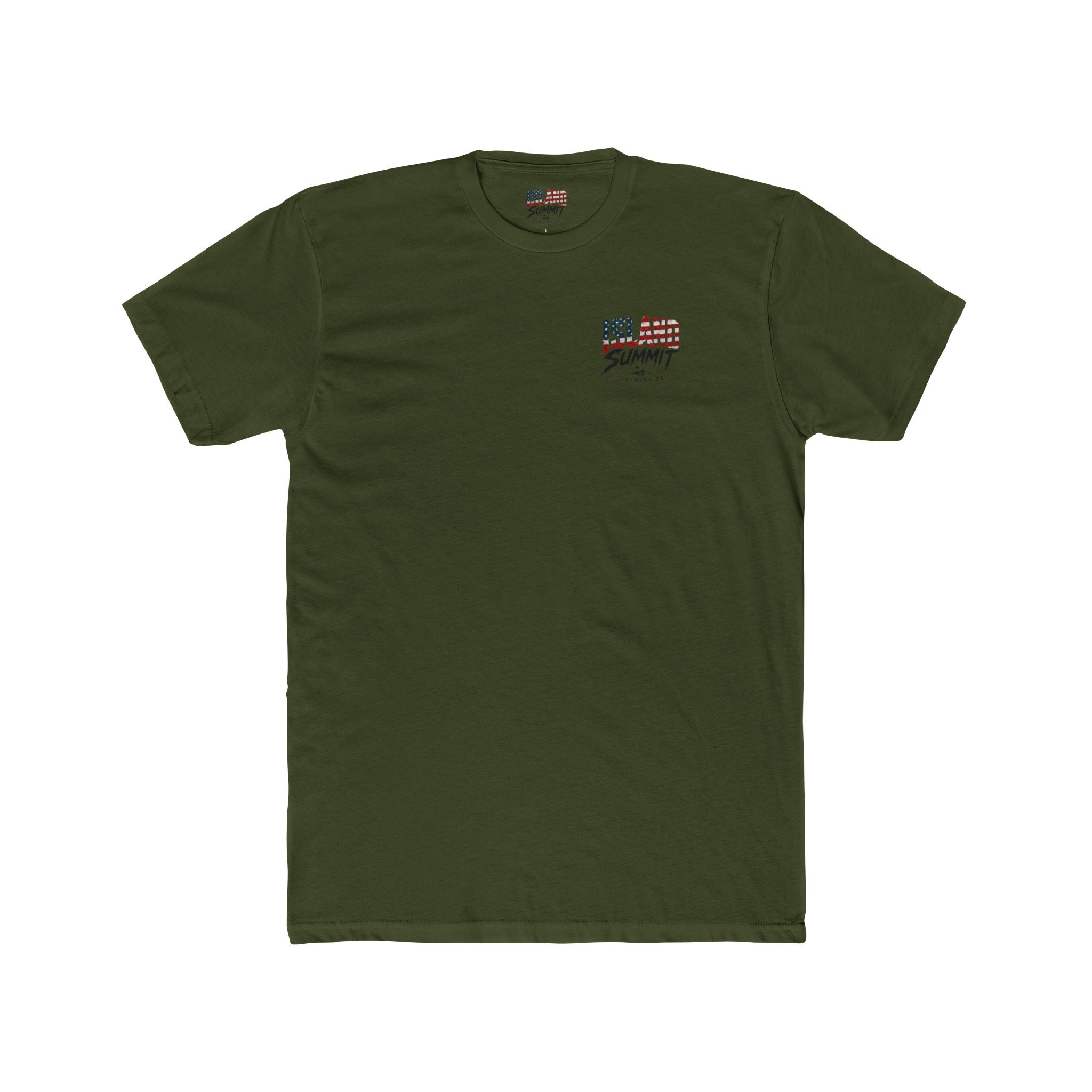 Island Summit Tee — Americana Flag Logo
