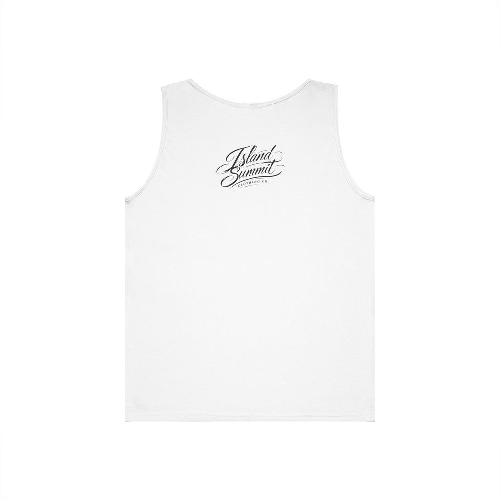 Island Summit script logo Tank Top