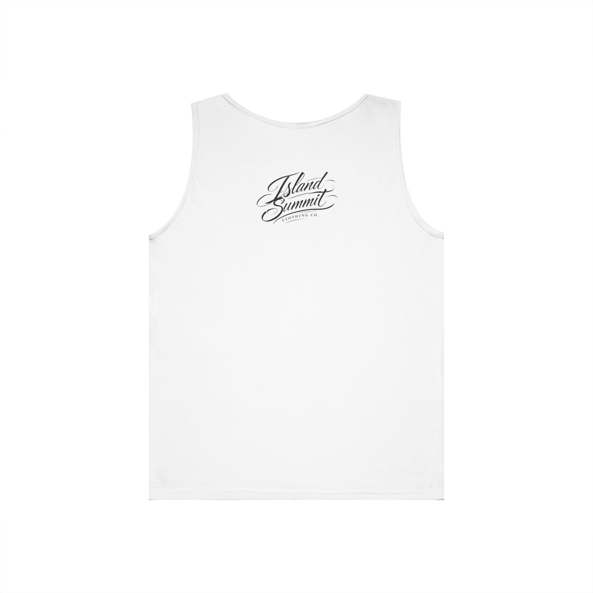 Island Summit script logo Tank Top