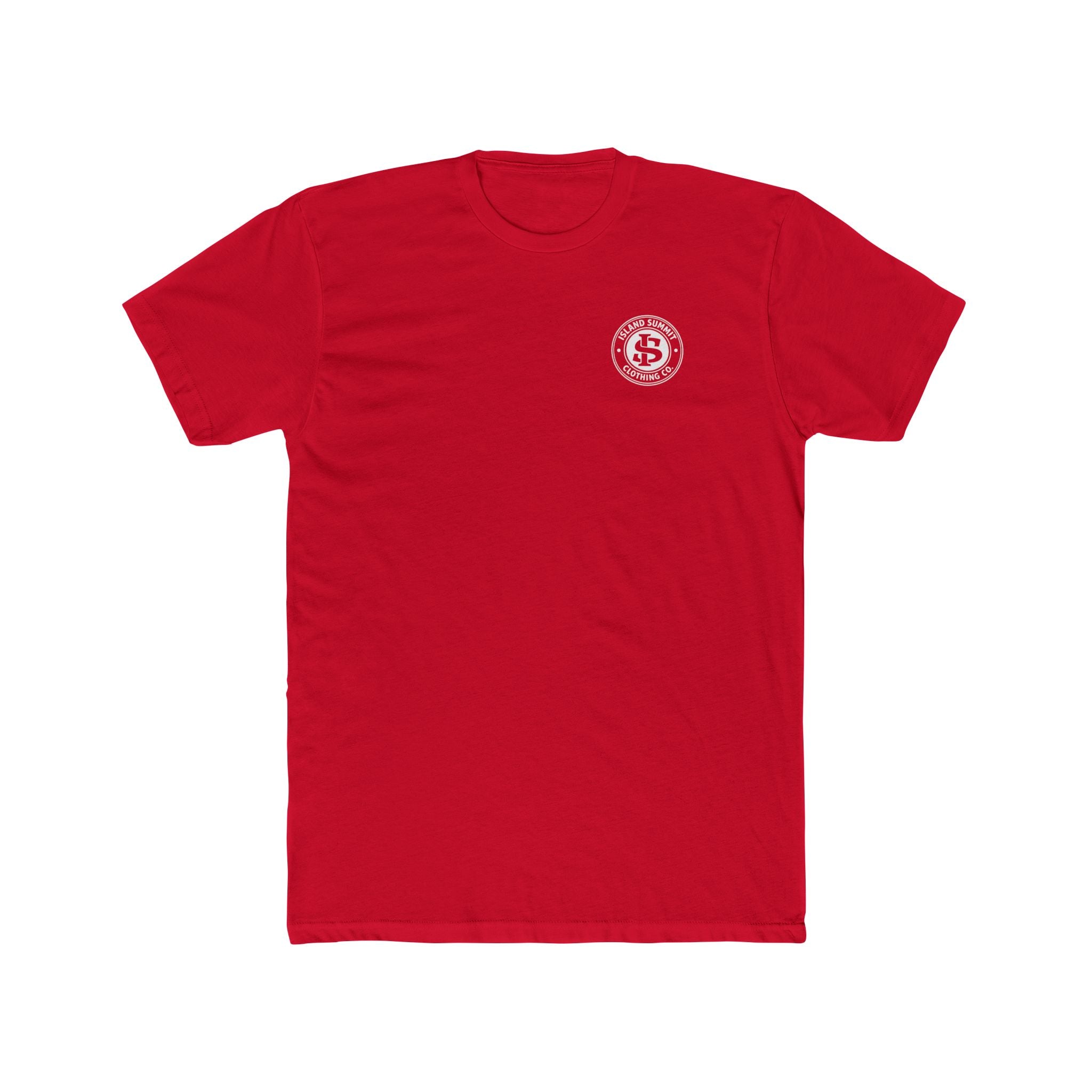 Island Summit Clothing Co. Logo Tee | Chest & Back Logo Shirt