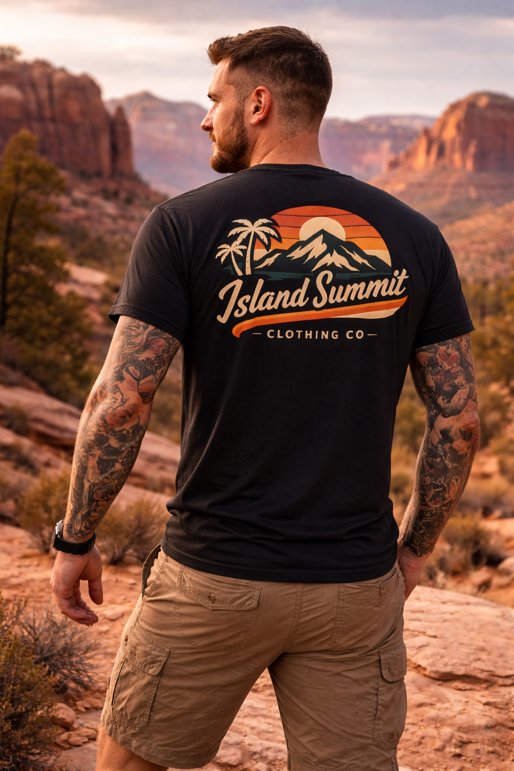 Island Summit Clothing Co. Unisex Garment-Dyed T-shirt