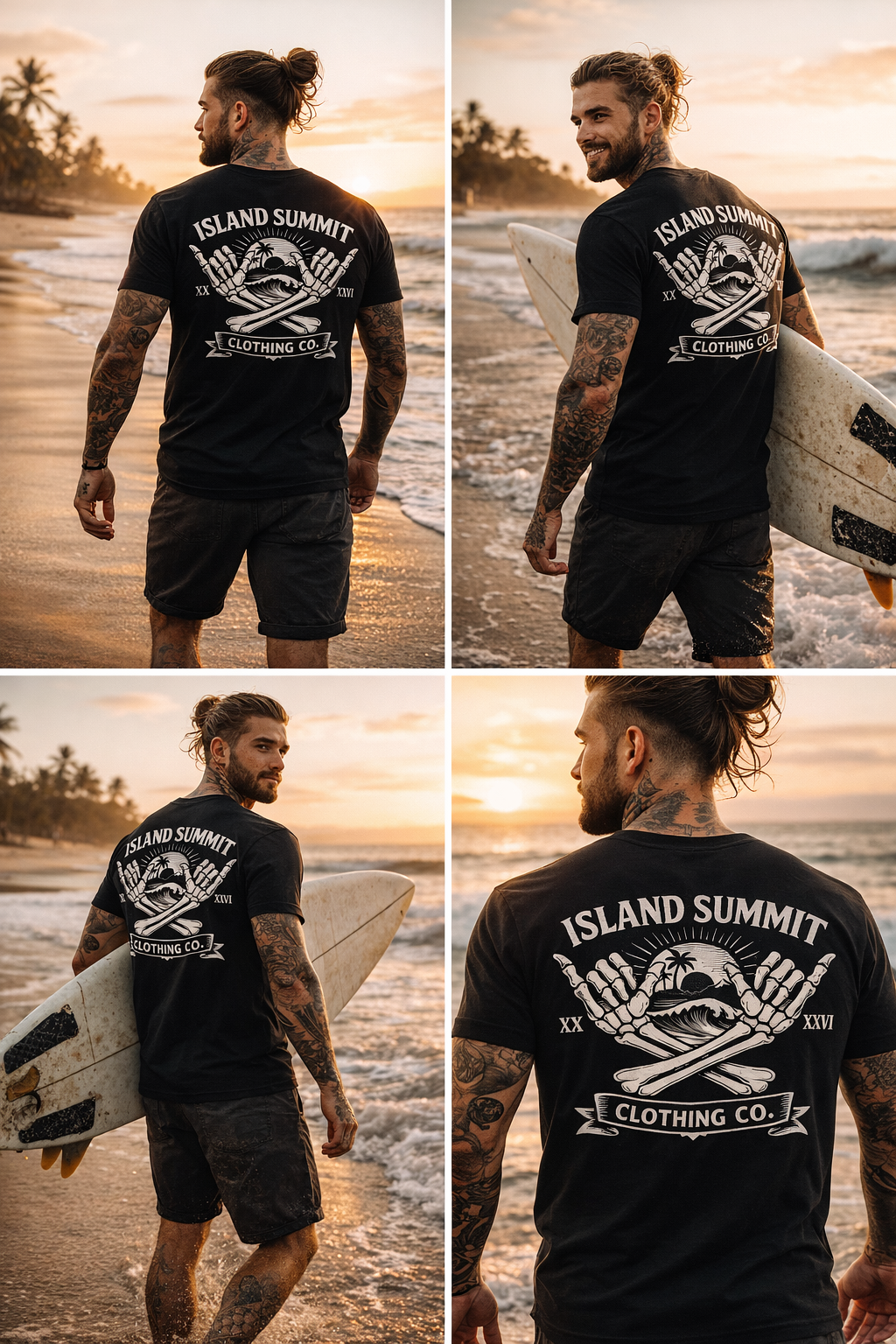 Island Summit Shaka Bones Tee