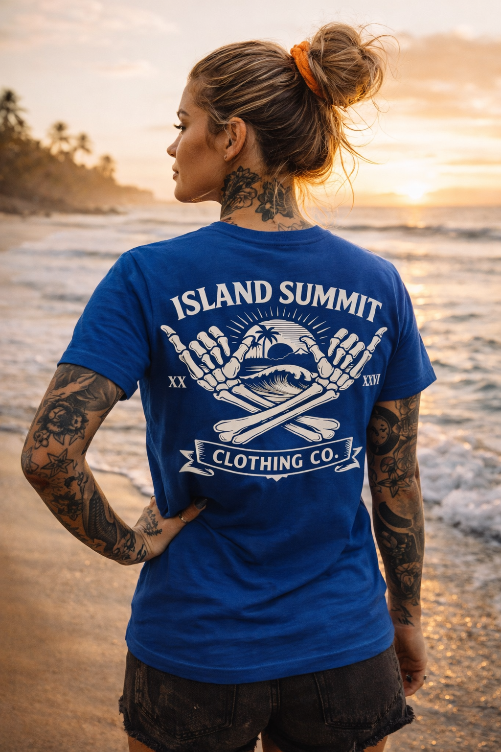 Island Summit Shaka Bones Tee