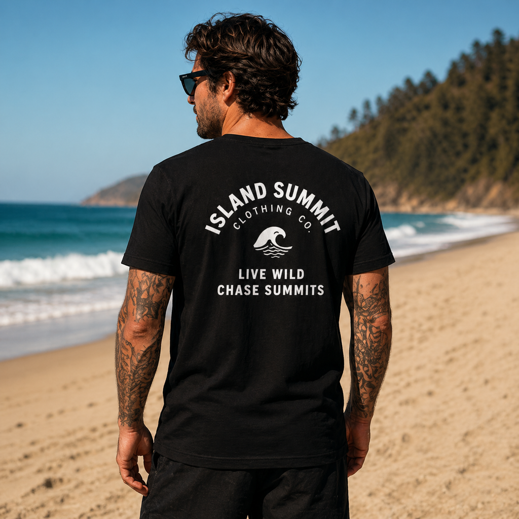 Island Summit 'Live Wild Chase Summits' Tee
