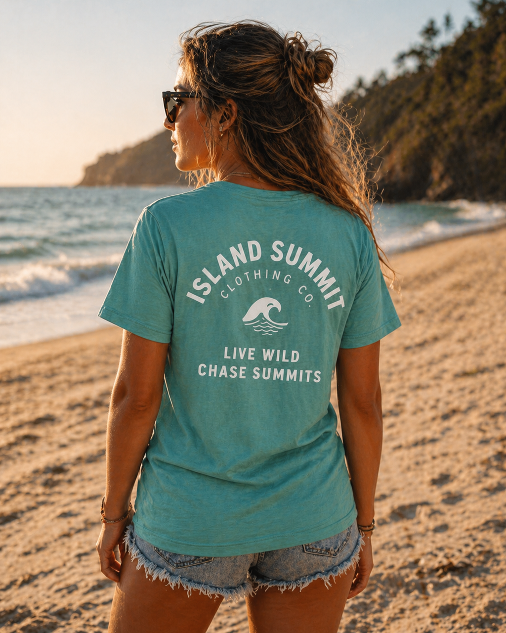 Island Summit 'Live Wild Chase Summits' Tee