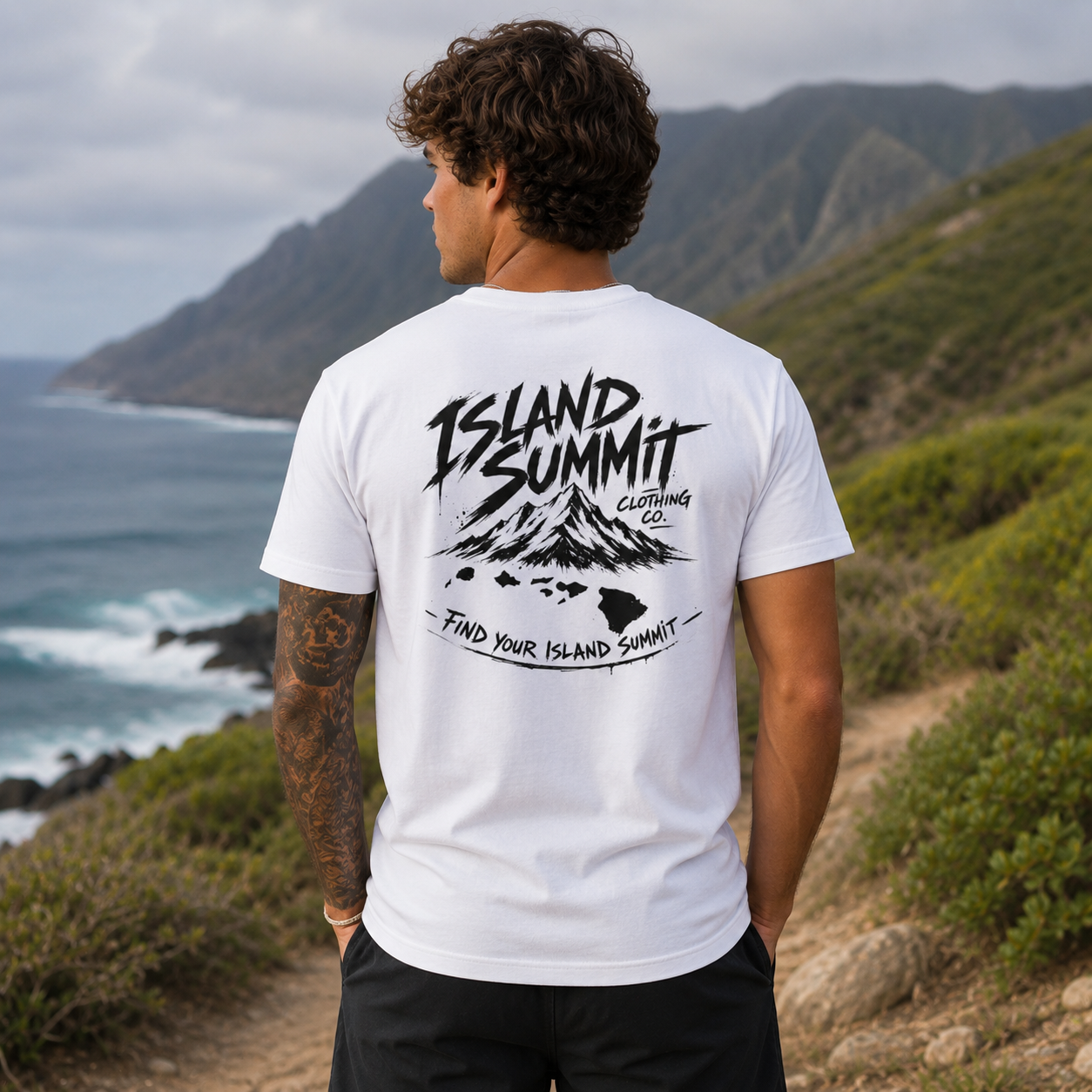 Island Summit Tee — 'Find Your Island Summit'