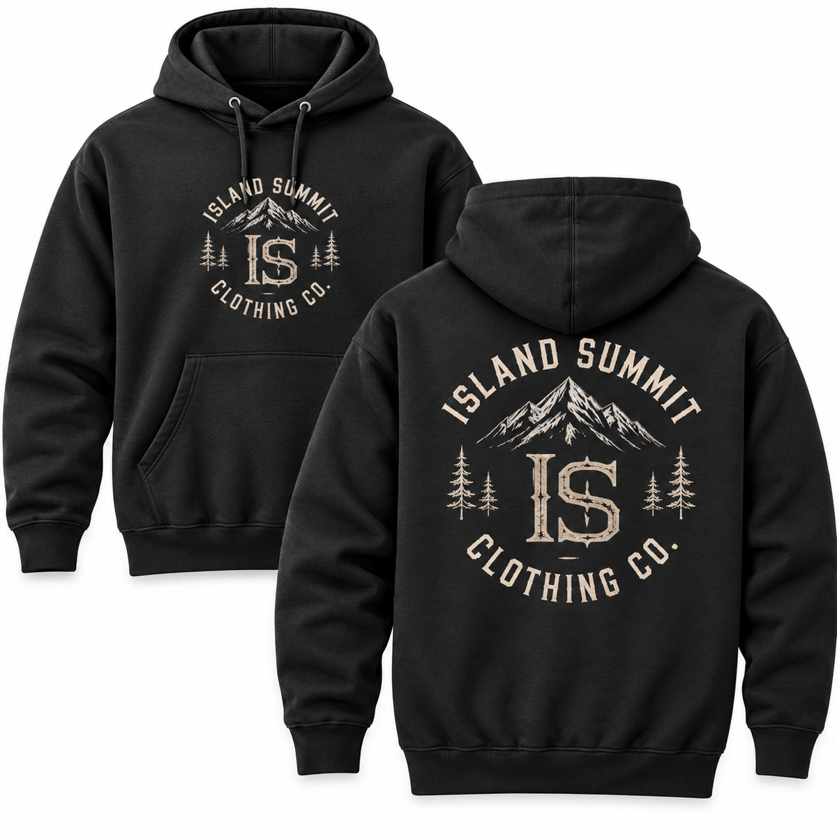 Island Summit Vintage Mountain Fleece Hoodie