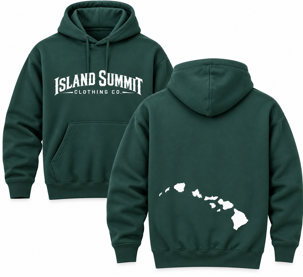 Island Summit Clothing Co. – Hawaiian Islands Fleece Hoodie