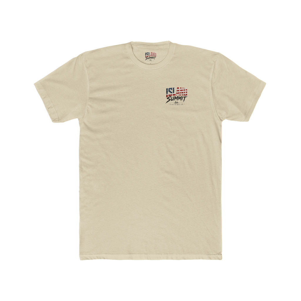 Island Summit Tee — Americana Flag Logo