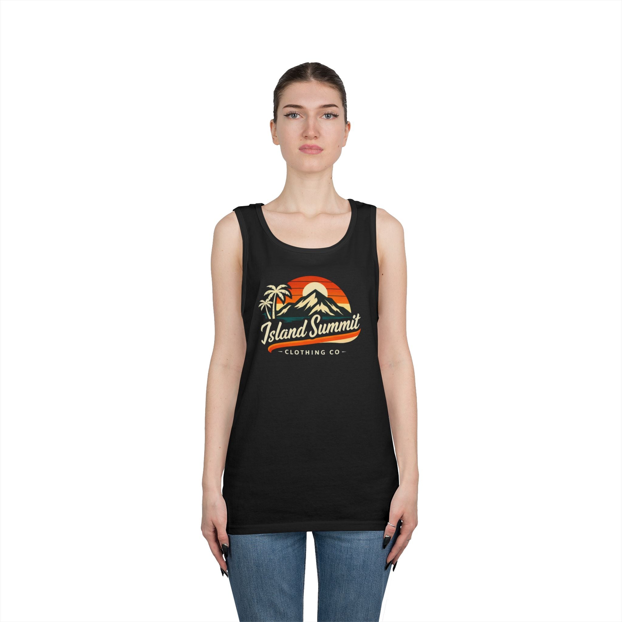 Island Summit Clothing Co. Unisex Heavy Cotton Tank Top
