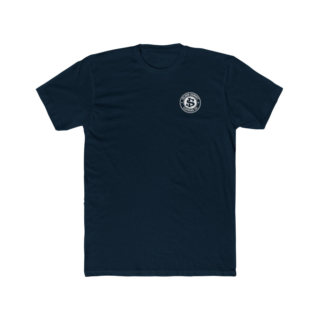 Island Summit script logo Tee