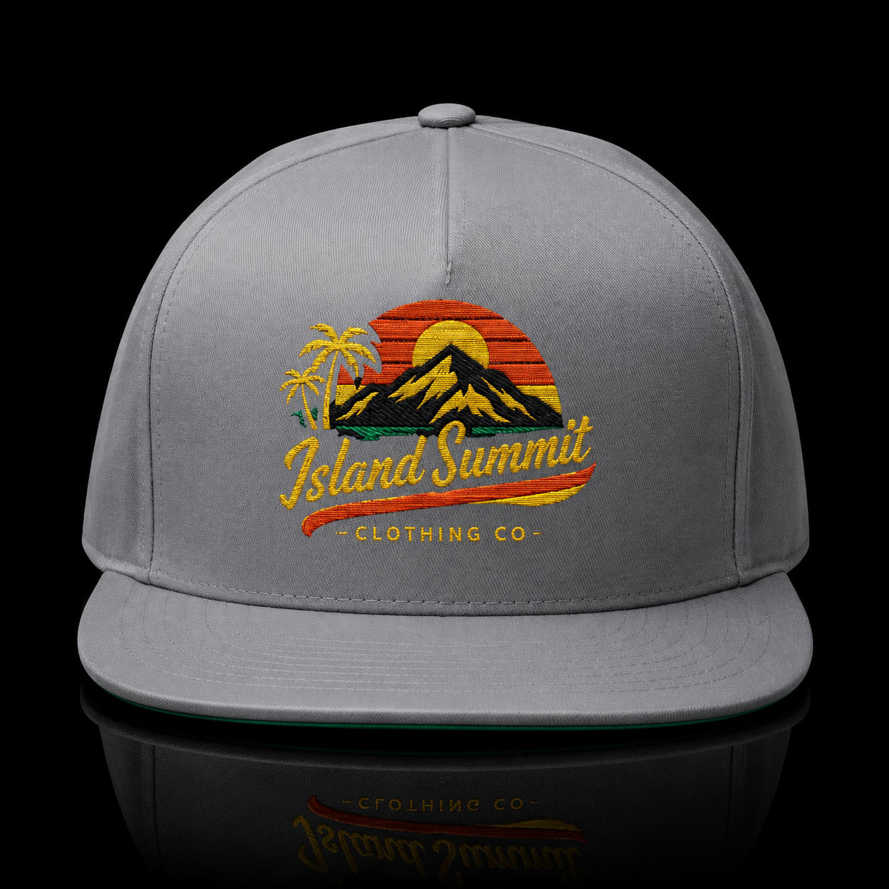 Island Summit Clothing Co. Mountain Sunset Hat (Embroidery)
