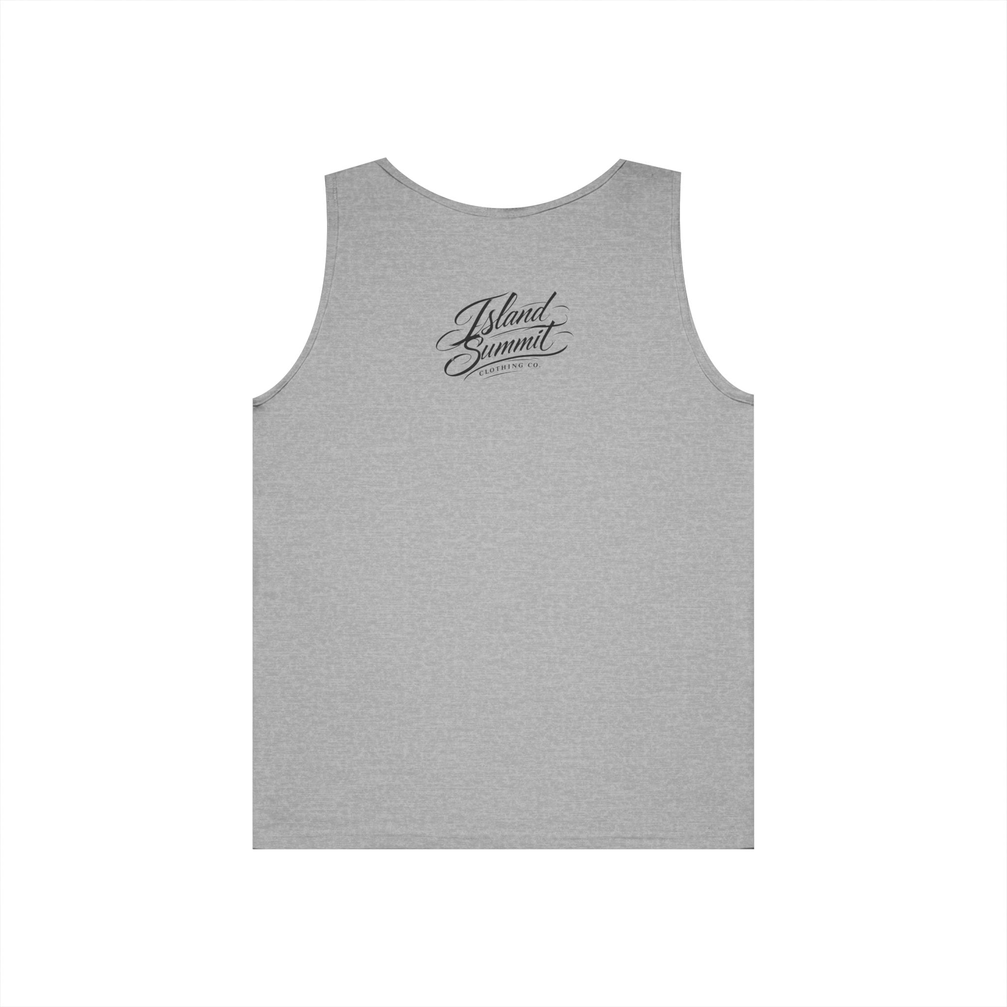 Island Summit script logo Tank Top