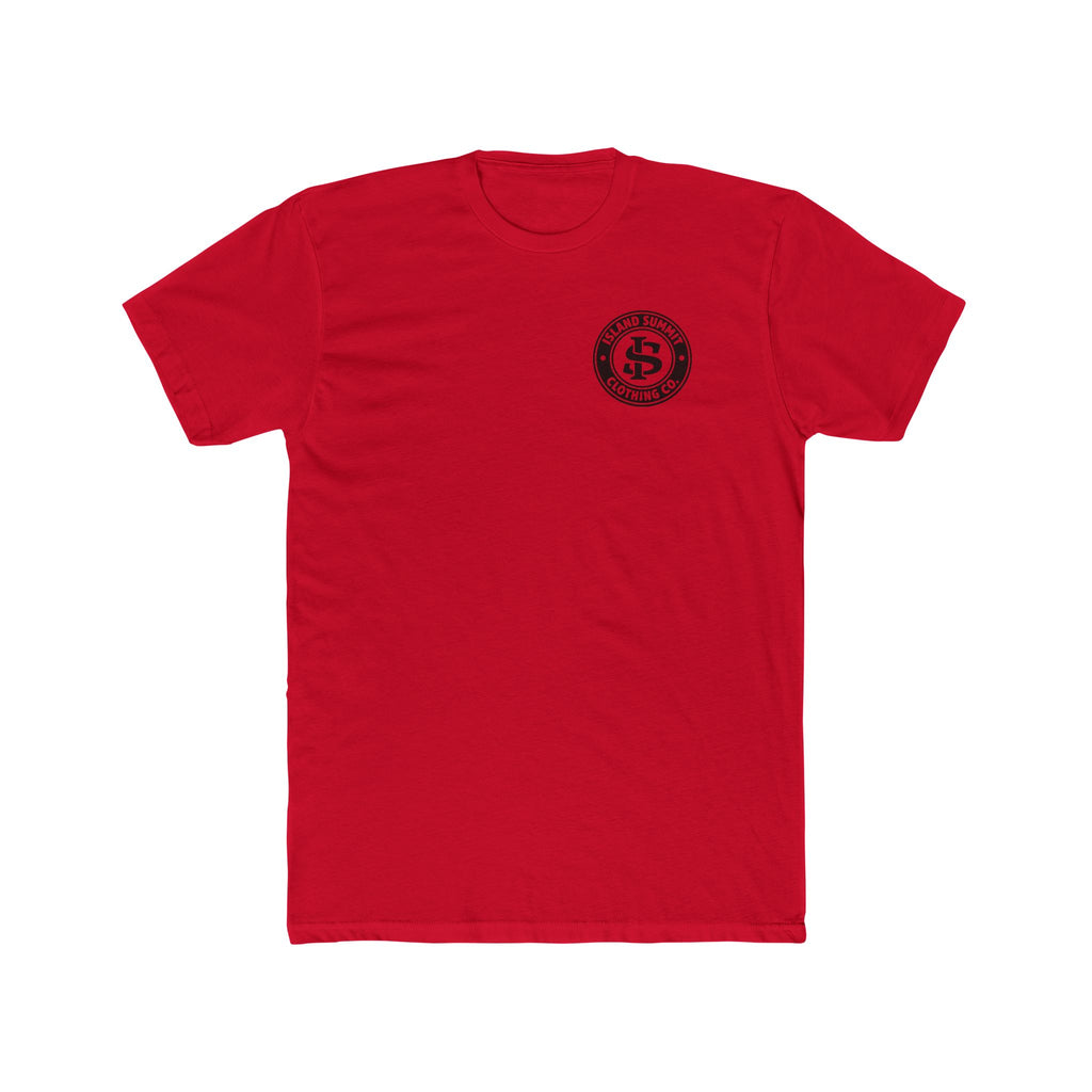 Island Summit Leave Tracks, Make Waves Dirt Bike Surf Tee