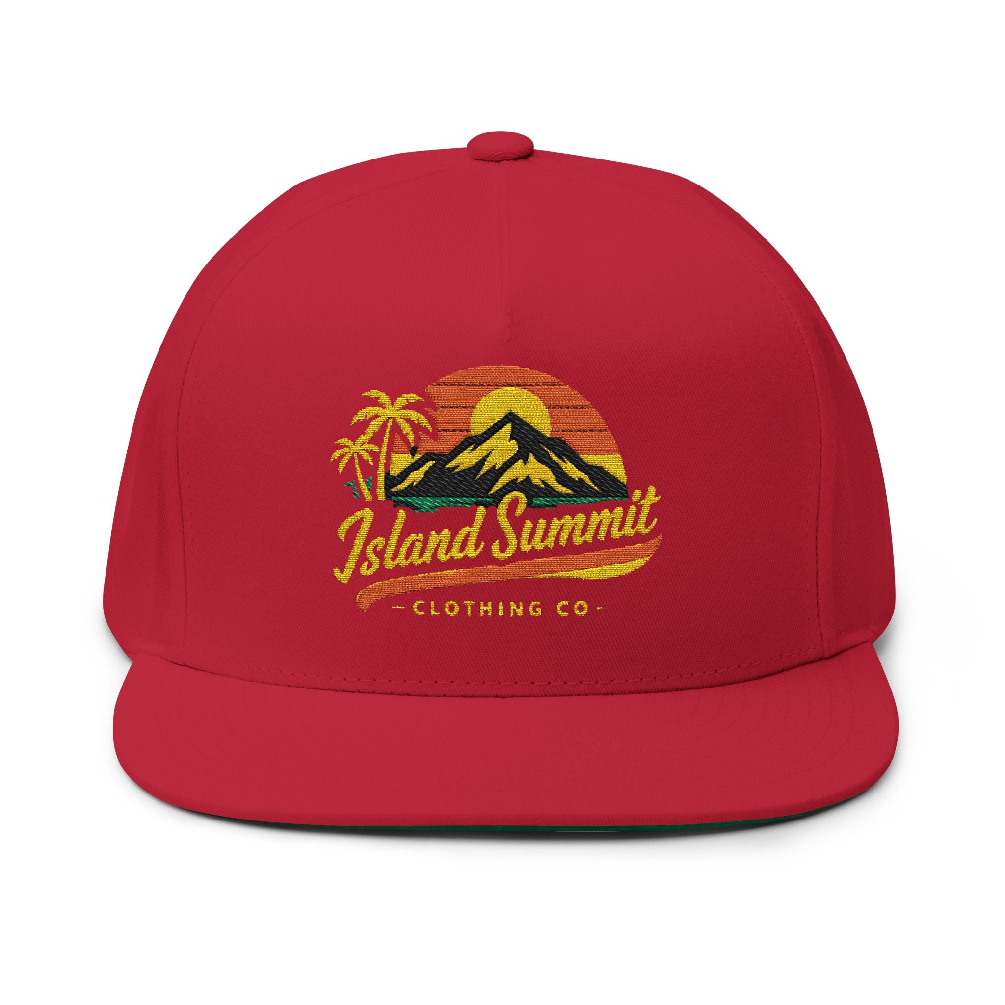 Island Summit Clothing Co. Flat Bill Cap (Embroidery)